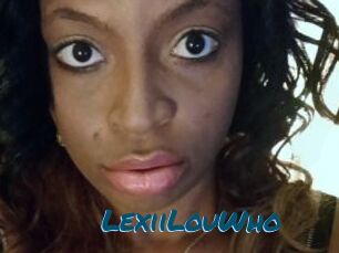 LexiiLouWho